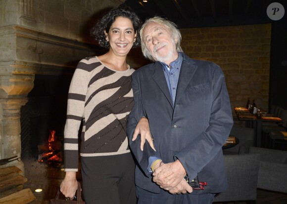 Pierre Richard et sa femme Ceyla Lacerda - Soirée pour les 12 ans de l'Atelier du Maître Albert à Paris, le 30 mars 2015