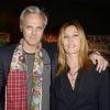 Mathilde Seigner et son compagnon Mathieu Petit - Soirée pour les 12 ans de l'Atelier du Maître Albert à Paris, le 30 mars 2015.