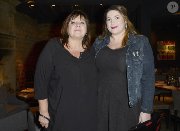 Michèle Bernier et sa fille Charlotte - Soirée pour les 12 ans de l'Atelier du Maître Albert à Paris, le 30 mars 2015
