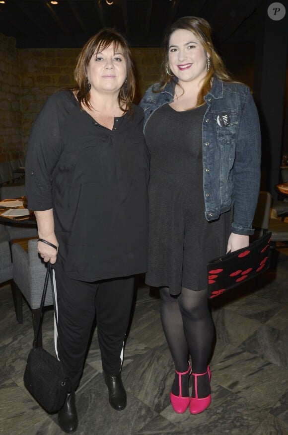 Michèle Bernier et sa fille Charlotte - Soirée pour les 12 ans de l'Atelier du Maître Albert à Paris, le 30 mars 2015