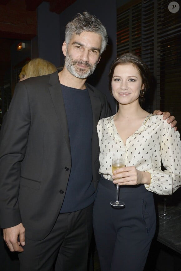 François Vincentelli et sa compagne Alice Dufour - Soirée pour les 12 ans de l'Atelier du Maître Albert à Paris, le 30 mars 2015
