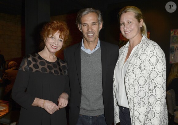 Agathe Natanson, Paul Belmondo et Luana Belmondo - Soirée pour les 12 ans de l'Atelier du Maître Albert à Paris, le 30 mars 2015