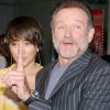 Robin Williams et sa fille Zelda à New York le 10 avri 2004