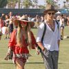Vanessa Hudgens et son compagnon Austin Butler au 3ème jour du festival de musique Coachella à Indio. 