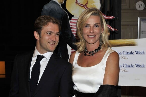 Laurence Ferrari et son mari Renaud Capuçon à Paris le 17 septembre 2011.