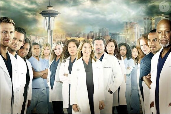 Affiche promo de la 10e saison de Grey's Anatomy.