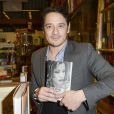 David Koubbi - Dédicace du nouveau livre de Tristane Banon "Love et caetera" à la librairie Delamain à Paris, le 2 avril 2015.
