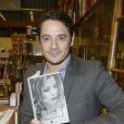 David Koubbi - Dédicace du nouveau livre de Tristane Banon "Love et caetera" à la librairie Delamain à Paris, le 2 avril 2015.