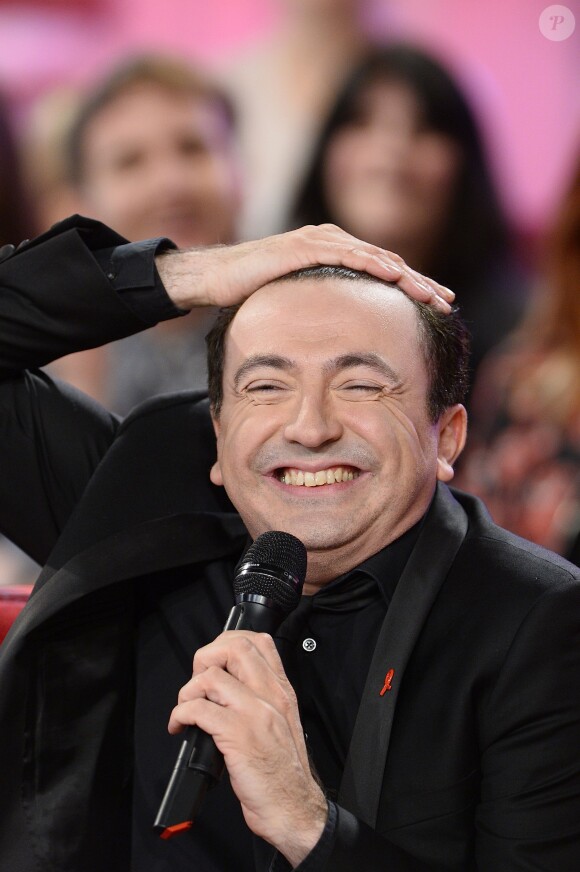 Gérald Dahan - Enregistrement de l'émission "Vivement Dimanche" à Paris le 25 Mars 2015. L'émission sera diffusée le 29 Mars.25/03/2015 - Paris