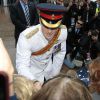 Le prince Harry au mémorial de guerre à Canberra en Australie le 6 avril 2015.