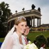 Le prince Georg Friedrich et la princesse Sophie de Prusse lors de leur mariage le 27 août 2011 à Potsdam (cérémonie religieuse en l'église de la paix, réception au palais Sanssouci). Le couple a accueilli le 2 avril 2015 son troisième enfant, la princesse Emma Marie.