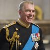 Le prince Andrew, duc d'York, à la cathédrale St Paul le 13 mars 2015 pour une messe commémorant l'engagement et les pertes britanniques en Afghanistan.