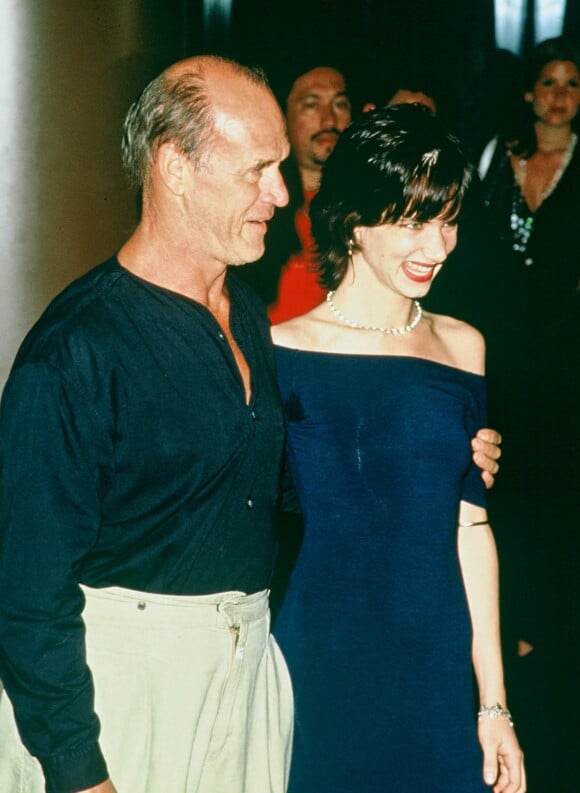Juliette Lewis et son père Geoffrey en 1993. 