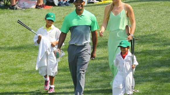 Tigers Woods : Papa heureux avec ses adorables bambins au côté de Lindsey Vonn