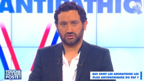 Cyril Hanouna dans Touche pas à mon poste sur D8, le jeudi 9 avril 2015.