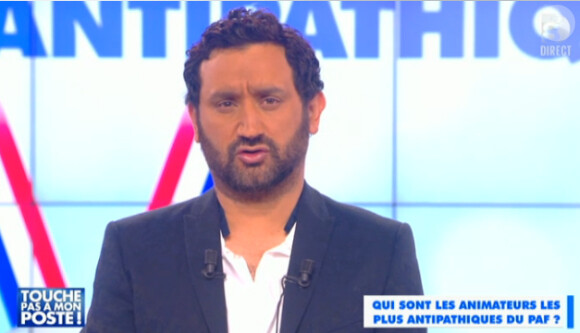 Cyril Hanouna dans Touche pas à mon poste sur D8, le jeudi 9 avril 2015.