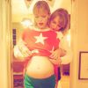 Jaime King enceinte avec Taylor Swift. Photo postée le 2 mars 2015