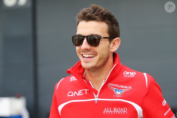 Jules Bianchi, tout sourire à Silverstone, le 8 juillet 2014.