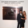 Katherine Jenkins et son mari Andrew Levitas lors d'une exposition privée Andrew Levitas Metalwork Photography au 30 Berkeley squareà Londres, le 29 octobre 2014 