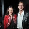 Andrea Casiraghi et sa femme Tatiana Santo Domingo chez Castel après l'inauguration du nouveau flagship Moncler, rue du Faubourg Saint-Honoré à Paris, le 26 septembre 2013.