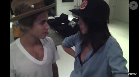 Justin Bieber et la belle Kendall Jenner s'éclatent sur le nouveau titre de Carly Rae Jepsen, avril 2015