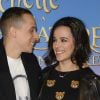 Alizée et son compagnon Grégoire Lyonnet - Avant-première du film Clochette et la Créature légendaire au Gaumont Champs-Elysées à Paris, le 20 mars 2015.