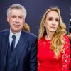 Carlo Ancelotti et sa femme Mariann Auger - Gala FIFA Ballon d'Or 2014 à Zurich, le 12 janvier 2015.