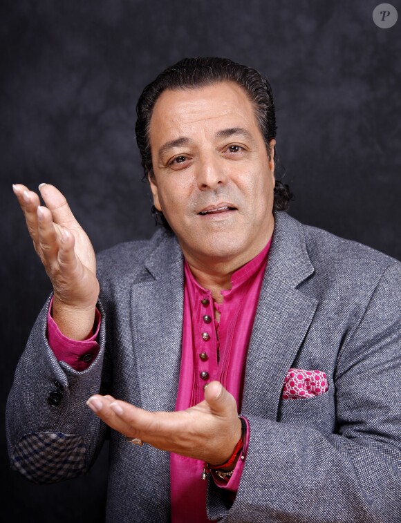 Portrait de Chico Bouchikhi de Chico and the Gypsies à Paris en janvier 2015