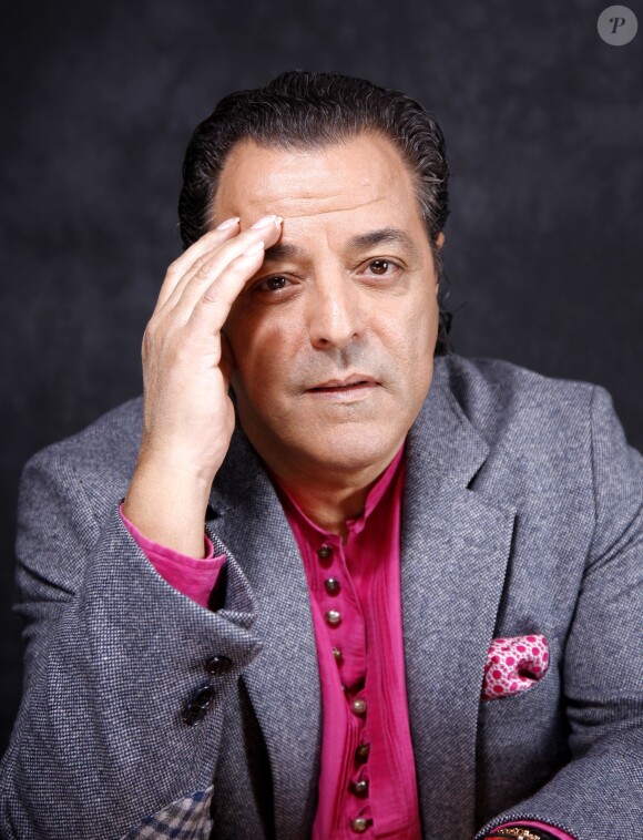 Portrait de Chico Bouchikhi de Chico and the Gypsies à Paris en janvier 2015