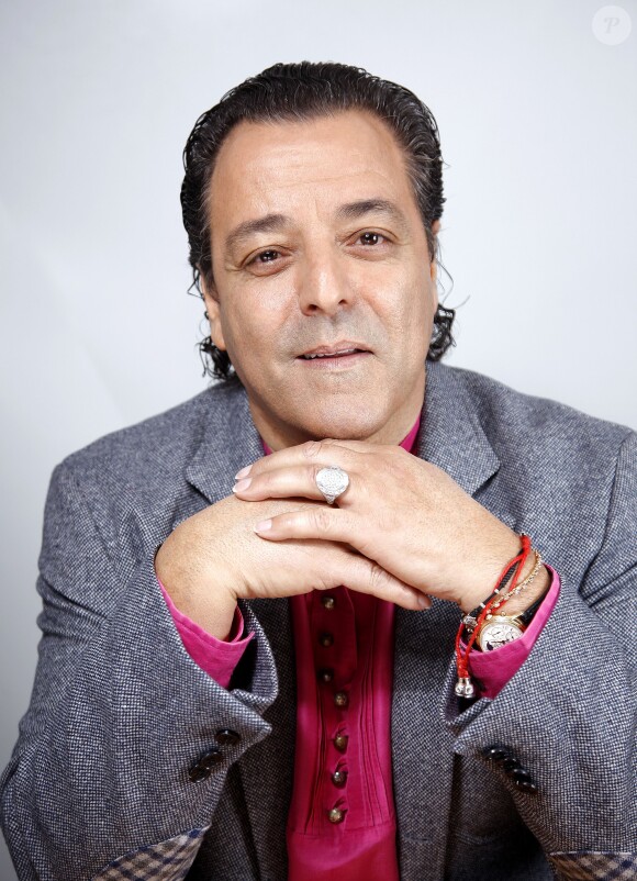 Portrait de Chico Bouchikhi de Chico and the Gypsies à Paris en janvier 2015