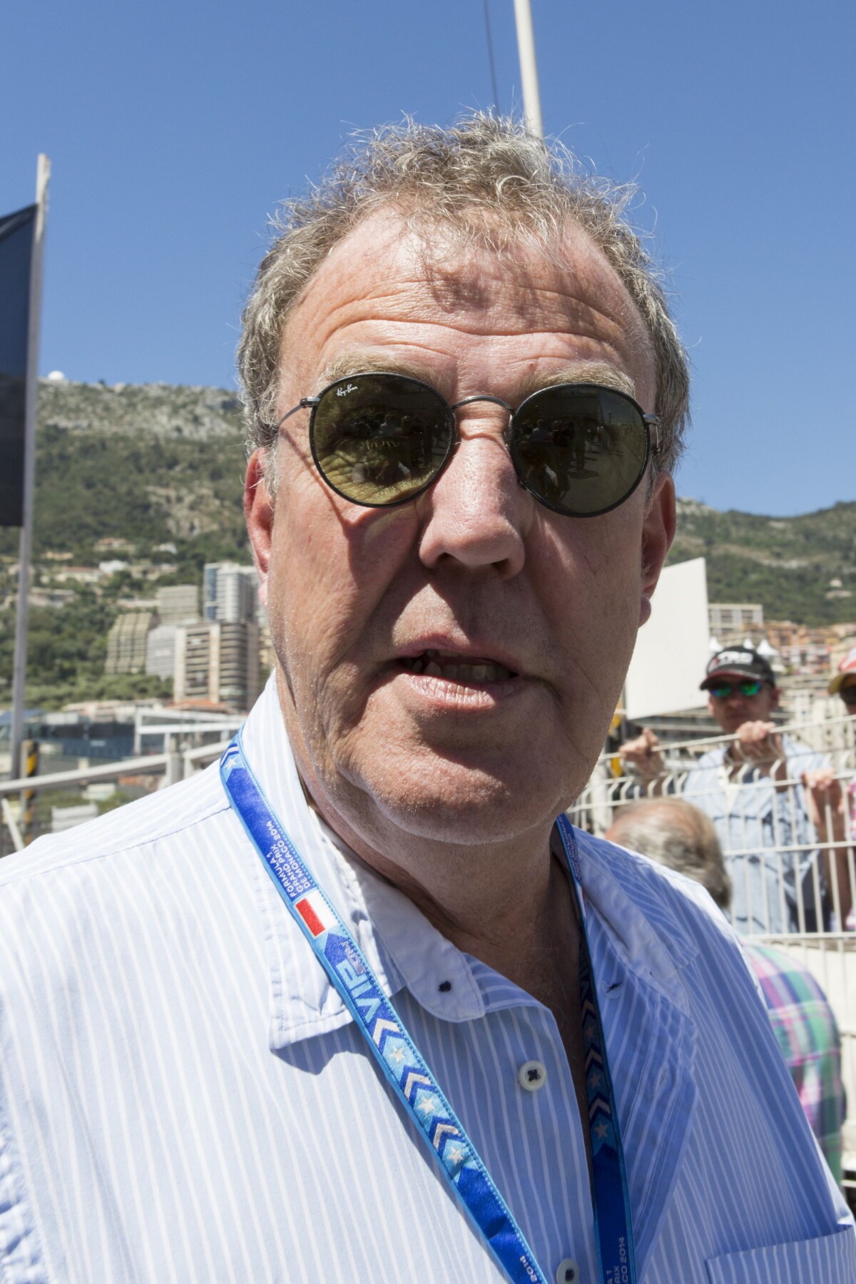 Photo Jeremy Clarkson lors du Grand Prix de Formule 1 à Monaco le 24