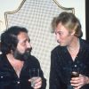 Richard Anthony et Johnny Hallyday en 1980. 
