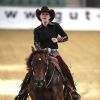 Gina Maria Schumacher lors du NRHA European Futurity Horse Show de Kreuth en Bavière le 20 avril 2015