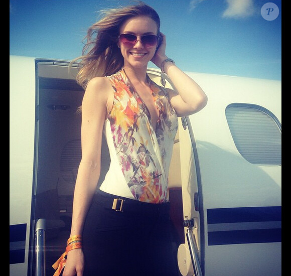 Elle Evans, la nouvelle petite-copine de Matthew Bellamy sur Instagram le 15 novembre 2014 au Brésil