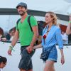 Diane Kruger et Joshua Jackson au 5e jour du Festival de "Coachella Valley Music and Arts" à Indio Le 18 avril 2015