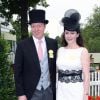 Charles Spencer, 9e comte Spencer, frère de Lady Di, avec sa femme lors du Royal Ascot en juin 2013