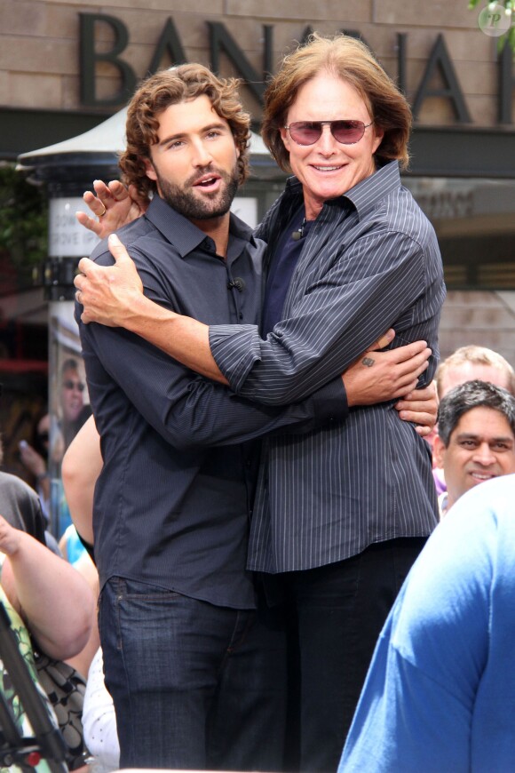 Brody et Bruce Jenner à Los Angeles. Mai 2013.