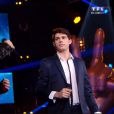 Lilian en duo avec Josh Groban dans la finale de  The Voice 4  sur TF1, le samedi 25 avril 2015.
