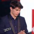 Lilian Renaud et sa coach Zazie remportent cette saison 4 de  The Voice , sur TF1, le samedi 25 avril 2015.