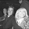 ARCHIVES - Alain Delon et Mireille Darc à l'Olympia pour un concert de Sylvie Vartan. 1972.