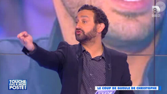 Cyril Hanouna dans Touche pas à mon poste sur D8, le lundi 27 avril 2015.