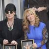 Ann et Nancy Wilson dévoilent leurs étoiles sur le Hollywood Walk of Fame à Hollywood, Los Angeles, le 25 septembre 2012