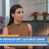 Kim Kardashian lors d'un entretien accordé à NBC le 27 avril 2015, suite à l'interview de Bruce Jenner sur sa transformation
