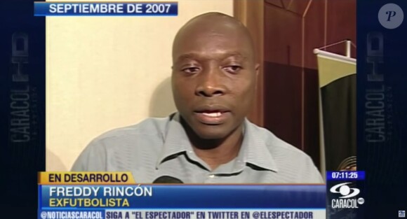 L'ex-footballeur Freddy Rincon