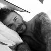 David Beckham à Marrakech pour ses 40 ans. Il débarque pour l'occasion sur Instagram avec cette première photo le 2 mai 2015. 