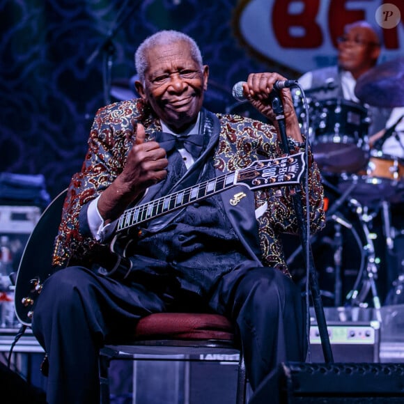 B. B. King à Las Vegas, le 27 septembre 2014. 