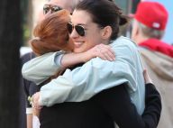 Anne Hathaway et Jessica Chastain : Un gros câlin sous le regard de leurs chéris