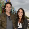 Anthony et Anouchka Delon lors de l'ouverture de la fête des Tuileries à Paris le 27 juin 2014