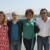 Jina Djemba, Marius Colucci, Clémence Thioly, Anthony Delon, Charlotte Gaccio lors du 16e Festival de la Fiction de La Rochelle, le 11 septembre 2014