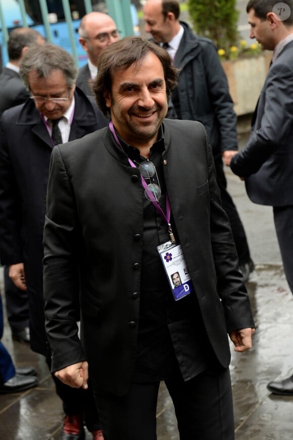 André Manoukian à Erevan, le 24 avril 2015